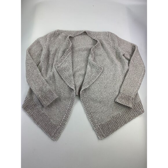 Lou & Grey Women's S Open Front Oversized Grey Cardigan - Picture 1 of 3